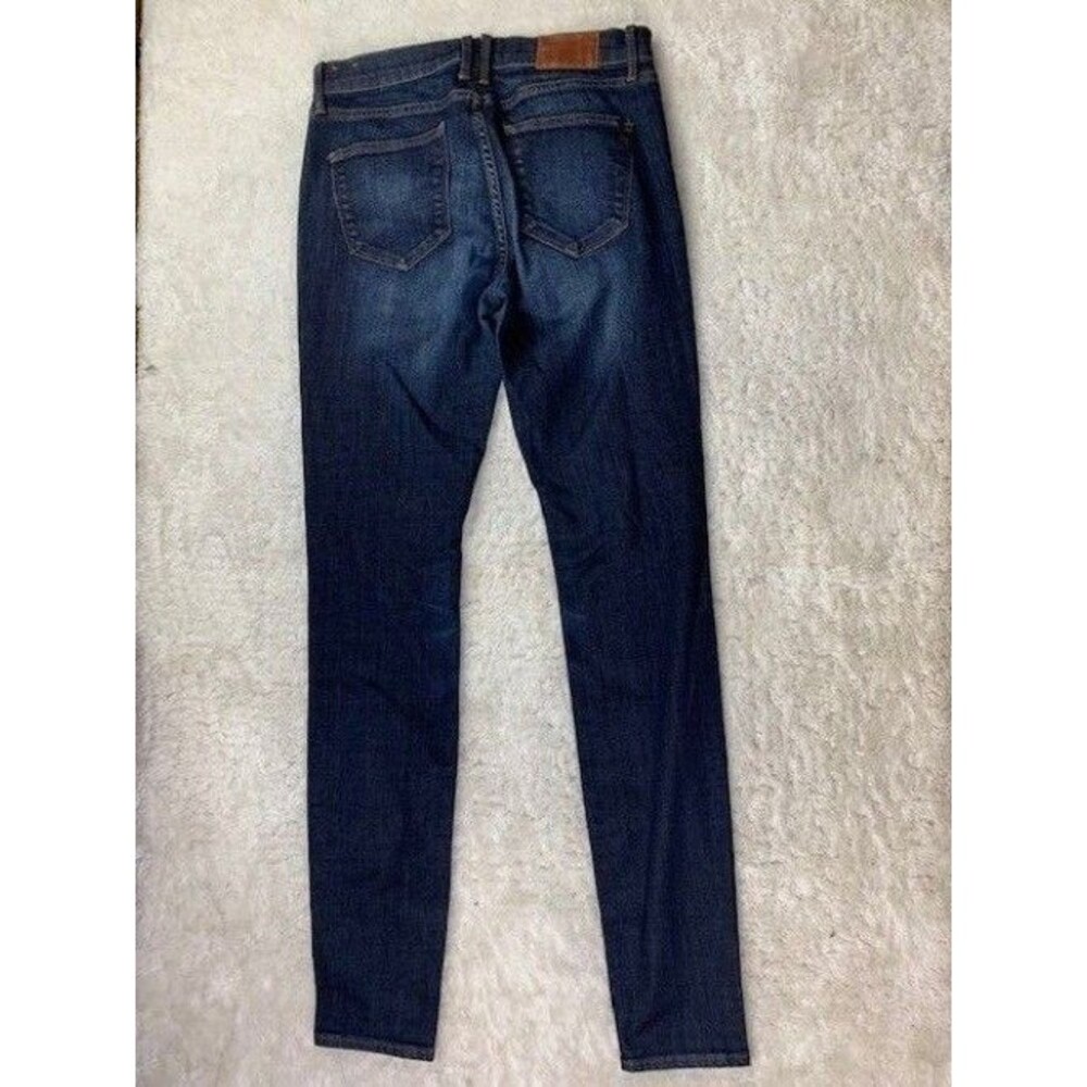 Madewell Size 29 Womens Jeans Skinny Skinny Stretch Mid Rise Dark Wash - Picture 4 of 4